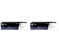HP 106A W1106A Toner Noir Authentique pour imprimantes Laser 107 / 135 / 137 (Lot de 2)