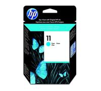 HP 11 - 28 ml - cyan - original - cartouche d'encre - pour Business Inkjet 1000, 1100, 1200, 2300, 2800; DesignJet 110, 70; Officejet Pro K850