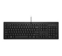 HP 125 - Clavier - 100% - full size - USB - QWERTY - Anglais international - noir G