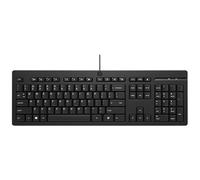 HP Clavier 125 G2 – USB, plein format 100%, QWERTZ Allemand Noir