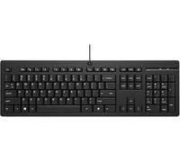 HP Clavier 125 G2 – USB, plein format 100%, QWERTZ Allemand Noir