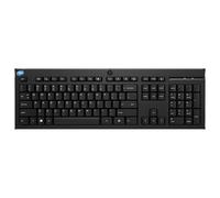 HP 125 Clavier Filiaire USB Standard QWERTY Anglais Noir Qwerty