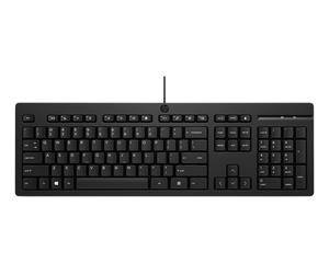 HP 125 G2 USB WD KBD FR clavier Bureau Noir