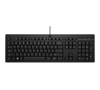 HP 125 G2 USB Wired Keyboard clavier Bureau Noir