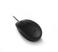 HP 125 - Maus - kabelgebunden - USB - Schwarz