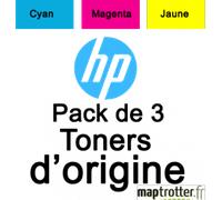HP 125A (CF373AM) - 3-couleurs - Toner - Multipack