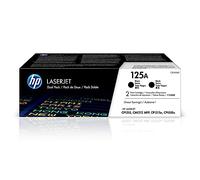 HP 125A pack de 2 toners LaserJet noirs authentiques (CB540A), 2200 pages
