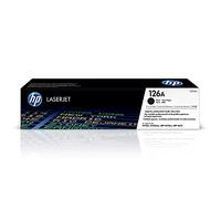 HP 126A CE310A Toner Authentique, imprimantes HP Laserjet Pro 100 Color MFP M175/200 Color MFP M275/CP1025, Noir