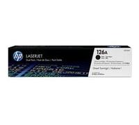 HP 126A - Pack de 2 - noir - original - LaserJet - cartouche de toner (CE310AD) - pour Color LaserJet Pro CP1025; LaserJet Pro MFP M175; TopShot LaserJet Pro M275 Noir G