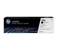 HP 128A - Pack de 2 - noir - original - LaserJet - cartouche de toner (CE320AD) - pour Color LaserJet Pro CP1525n, CP1525nw; LaserJet Pro CM1415fn, CM1415fnw Noir G