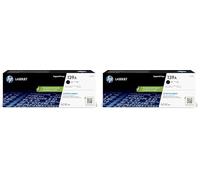 HP 139A Cartouche de Toner Noir LaserJet Authentique (W1390A) pour Imprimante HPLaserJet Pro 3002, MFP 3102, inconnue (Lot de 2)