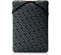 HP 14" Case protective reversible sleeve - geo+black