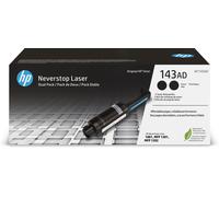 HP 143AD Dual Pack Black Original Neverstop Toner Reload Kit toner cartridge