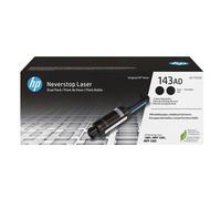 HP 143AD - Pack de 2 - noir - recharge de toner - pour Neverstop 1001, 1202; Neverstop Laser 1000, MFP 1200, MFP 1201, MFP 1202