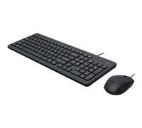 HP 150 - ensemble clavier et souris - noir Périphérique d'entrée
