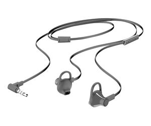 HP 150 - Micro-casque - embout auriculaire - filaire - noir - pour Victus by HP Laptop 15, 16; Pavilion x360 Laptop; Portable 14, 15, 17