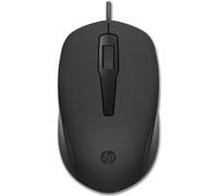 HP 150 Souris optique filaire droite/gauche USB noire (240J6AA)