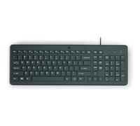HP 150 WD KBD FR clavier Universel USB Noir