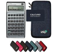 HP 17bll+ avec Housse de Protection WYNGS Incluse Bleu - Calculatrice Financière - Pack de Base