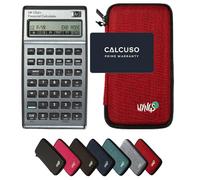 HP 17bll+ avec Housse de Protection WYNGS Incluse Rouge - Calculatrice Financière - Pack de Base