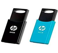 HP v212w lecteur USB flash 64 Go USB Type-A 2.0 Noir, Bleu