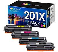 HP 201 X Compatible Cartouches de Toner (4) Pack