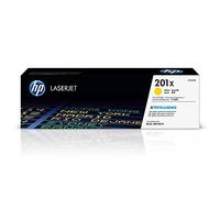 HP 201X CF402X Toner Jaune grande capacité Authentique pour HP Color LaserJet Pro M252 / M274 / M277, XL