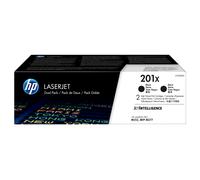Toner HP 201X (CF400XD) noir haute capacité 2x - Multipack