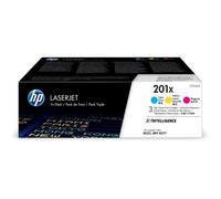 HP 201X Pack Couleur Toner laser HC authentique (CF253XM) pour Color LaserJet Pr