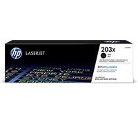 Cartouche de toner noir HP 203X grande capacité pour HP Color LaserJet Pro M254/M280/M281