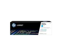 HP 203X CF541X Toner Cyan grande capacité Authentique pour HP Color LaserJet Pro M254 / M280 / M281, XL