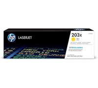 HP 203X CF542X Toner Jaune grande capacité Authentique pour HP Color LaserJet Pro M254 / M280 / M281, XL