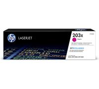 Cartouche de toner magenta HP 203X grande capacité pour HP Color LaserJet Pro M254/M280/M281