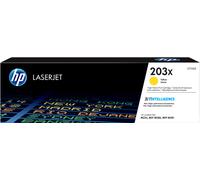 HP Cartouche de toner CF542X (203X) Jaune Original Grande capacité