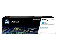 HP 207X W2211X Toner Cyan Grande Capacité Authentique pour HP Color LaserJet Pro M255 / M282 / M283, XL