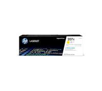 HP Toner jaune LaserJet 207X authentique grande capacité