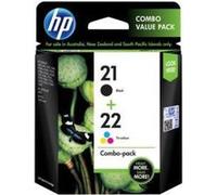 DeskJet F2110 HP 21 + 22 Multipack Noir(e) / Plusieurs couleurs Original SD367AE