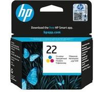 HP 22 - 5 ml - couleur (cyan, magenta, jaune) - original - blister avec alarme sonore - cartouche d'encre - pour Deskjet F2185, F2187, F2210, F2235, F2240, F2275, F2280, F2290, F375, F4175, F4190, F41