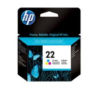 HP 22 cartouche d'encre trois couleurs authentique