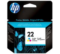 HP 22 cartouche d'encre trois couleurs authentique