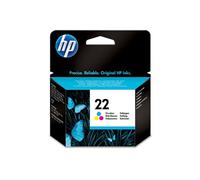 HP 22 cartouche d'encre trois couleurs authentique
