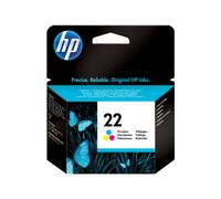 HP 22 - couleur (cyan, magenta, jaune) - originale - cartouche d'encre - 165 Pages - C9352AE