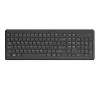 HP 220 - Clavier - sans fil - 2.4 GHz - AZERTY - Belge - noir - emballage recyclable G