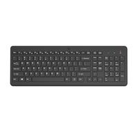 Clavier sans fil 220 HP, Noir, Azerty, Tactile, Alimenté par batterie, Ambidextre, PC, ordinateur portable
