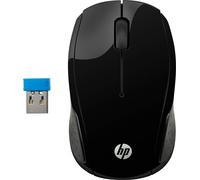 HP 220 Wireless Mouse, Contoured and Ergonomic, Blue LED Technology, Black Black
