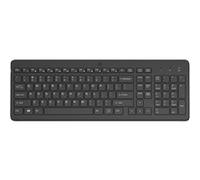 HP 225 - Clavier - disposition des zones 2,5 - sans fil - 2.4 GHz - Portugais - noir Noir G