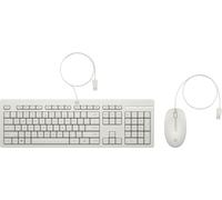 HP 225 Souris et clavier (câblés) - Taille complète (100%) - filaire - USB - Membrane Key Switch