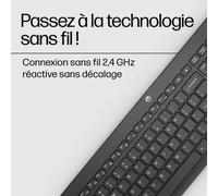 Clavier sans fil Azerty HP 230 Noir
