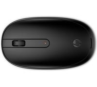 HP 240 - Souris - droitiers et gauchers - optique - 3 boutons - sans fil - Bluetooth 5.1 - récepteur sans fil USB - noir de jais - pour Laptop 14, 14s, 15, 15s, 17; Pavilion 32