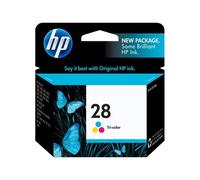 HP 28 - 8 ml - jaune, cyan, magenta - originale - cartouche d'encre - pour Deskjet 33XX, 36XX, 37XX, 38XX, 56XX; Officejet 41XX, 42XX, 6110; psc 11XX, 12XX, 13XX